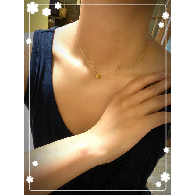 STAR JEWELRY(スタージュエリー)の【超美品】美しい満月とダイヤモンドが輝く☆パワーオンザムーンシリーズネックレス レディースのアクセサリー(ネックレス)の商品写真