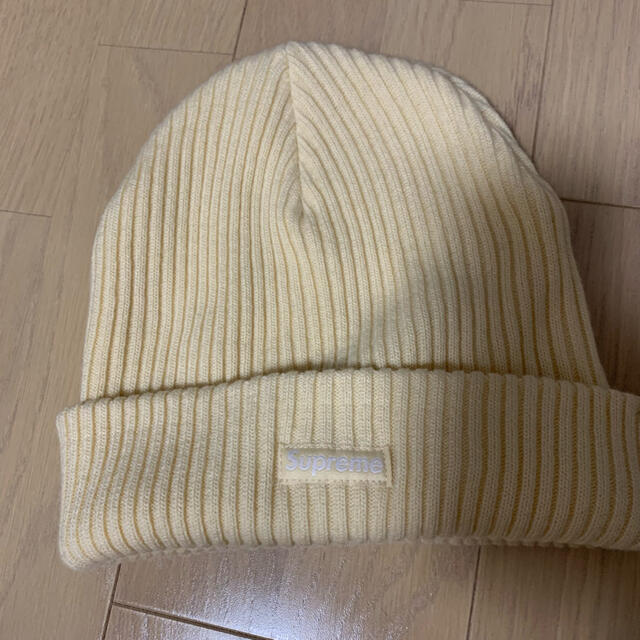 Supreme Wide Rib Beanie natural 20AW