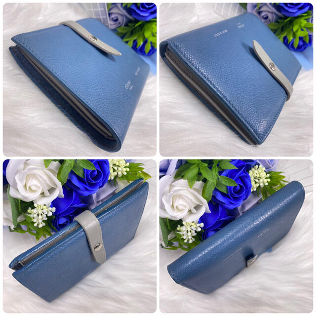 ✨美品✨CELINE セリーヌ ストラップ ミディアムウォレット 2つ折り財布 2