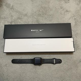 アップルウォッチ(Apple Watch)のApple Watch Series3 NIKEモデル スペースグレー(その他)