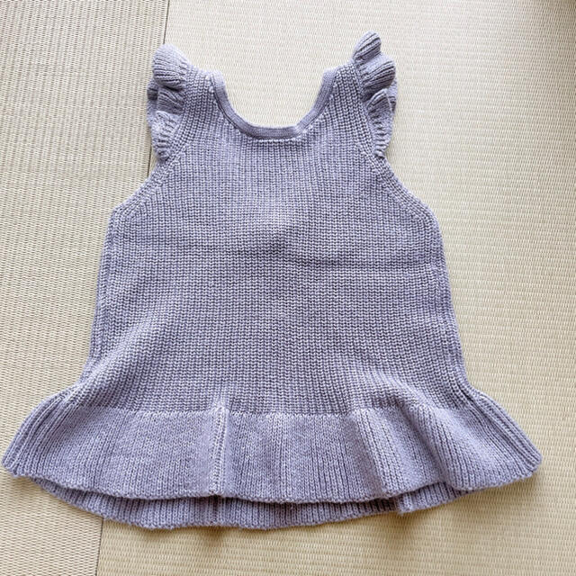 anyFAM(エニィファム)の90〜100☆anyfam☆ニットベスト キッズ/ベビー/マタニティのキッズ服女の子用(90cm~)(ニット)の商品写真