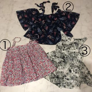 レディース ♡夏服♡お花柄♡まとめ売り♡(シャツ/ブラウス(半袖/袖なし))