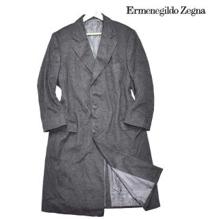 エルメネジルドゼニア(Ermenegildo Zegna)のErmenegildo Zegna イタリア製 カシミヤ100 ロングコート(ステンカラーコート)