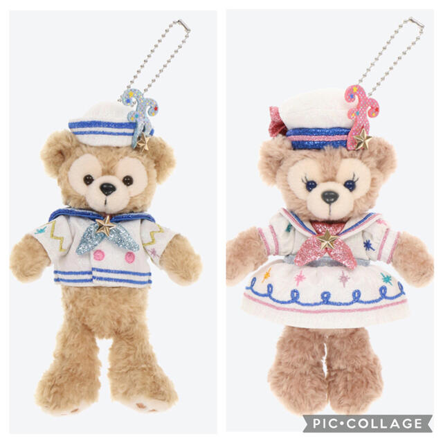 ディズニーシー 20周年 ぬいぐるみバッジ ぬいば ディズニーシー 20周年 ぬいぐるみバッジ ぬいば