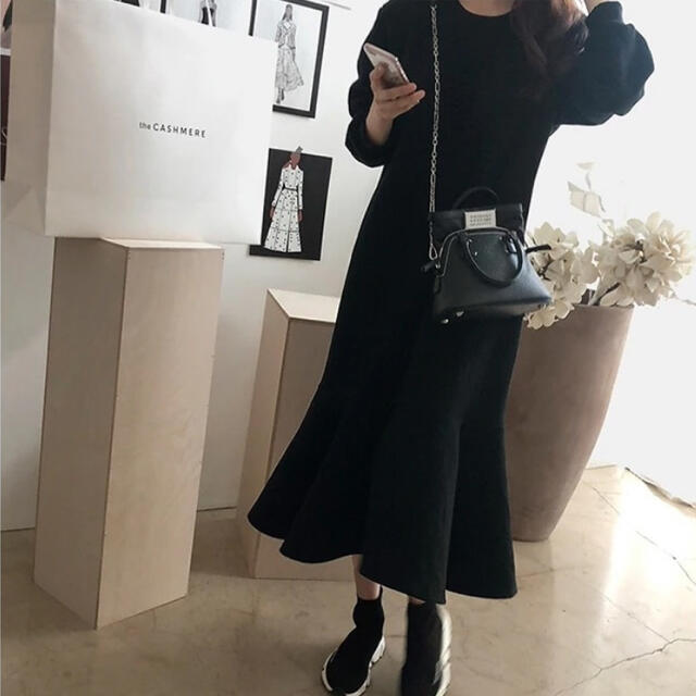 ZARA - マーメイドワンピース マキシワンピース ボリューム袖 ZARA - マーメイドワンピース マキシワンピース ボリューム袖
