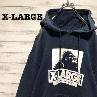 エクストララージ(XLARGE)の【定番デザイン】エクストララージ☆ビックロゴ　ゴリラ　定番　人気カラーパーカー(パーカー)