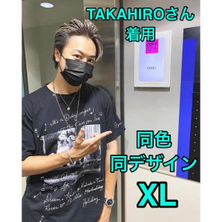 エグザイル(EXILE)のTAKAHIROさん着用Bruce Weber Photo Tシャツ　XLサイズ(Tシャツ/カットソー(半袖/袖なし))