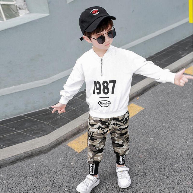 キッズセットアップ130 キッズ/ベビー/マタニティのキッズ服男の子用(90cm~)(その他)の商品写真