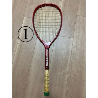 ヨネックス(YONEX)の伝説の赤ラケ2本（ヨネックス　ソフトテニスラケット）(テニス)