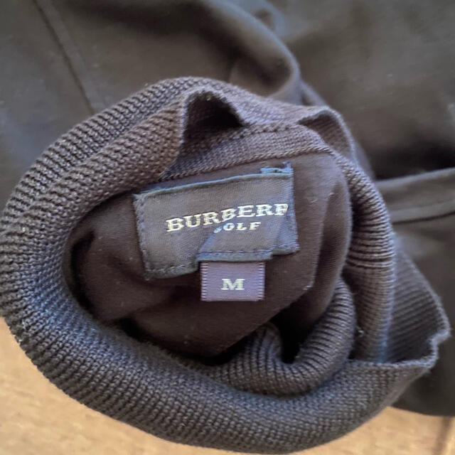 BURBERRY(バーバリー)の美品　バーバリー　BURBERRY  ゴルフウェア　ブラック　古着 スポーツ/アウトドアのゴルフ(ウエア)の商品写真