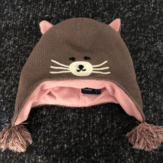 ベビーギャップ(babyGAP)のbaby gap 猫耳ニット帽　18〜24か月　48センチ(帽子)