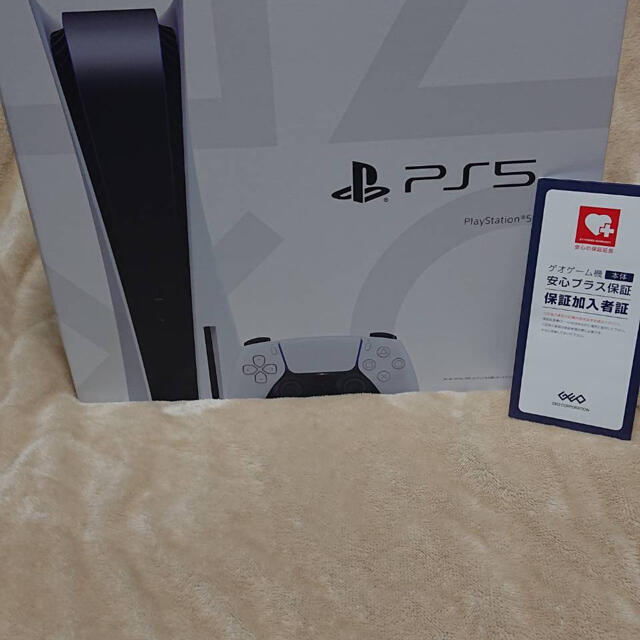 ps5 新品.未使用品.未開封、ディスクドライブ搭載モデル。ゲームソフトゲーム機本体