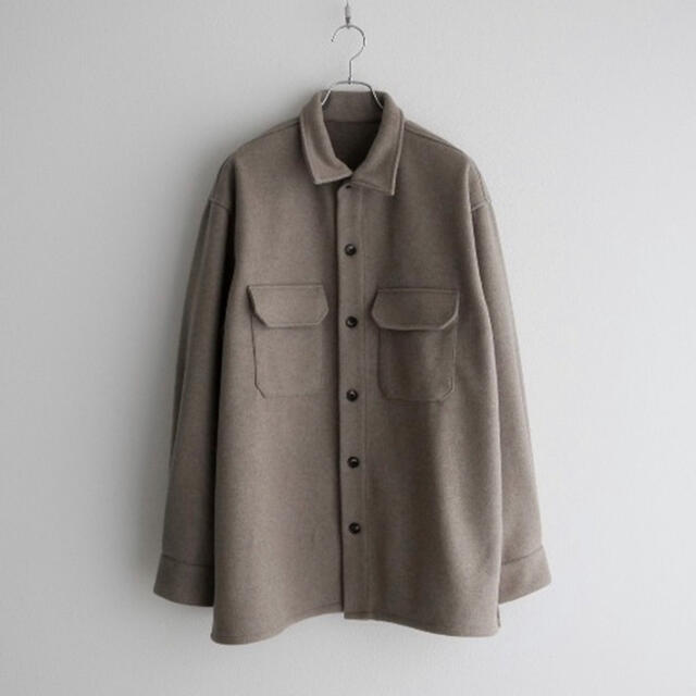 remer shirt ルーズCPOシャツジャケット モカ