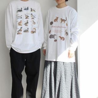 フィグロンドン(fig London)のfig london White valley town ロンT(Tシャツ(長袖/七分))