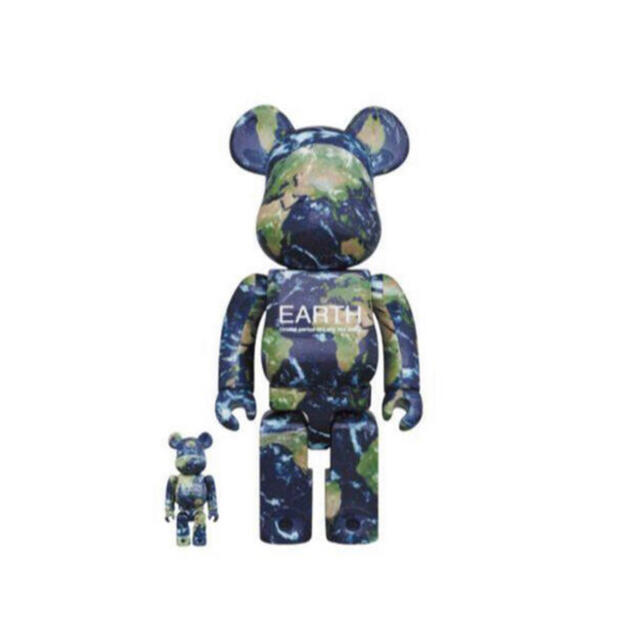 2022年新作入荷 MEDICOM 400% & 100% BE@RBRICK EARTH - TOY その他
