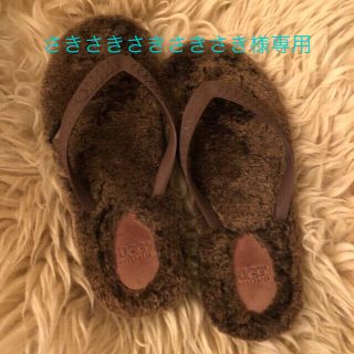 アグ(UGG)の★新品未使用★ UGG ムートンサンダル(サンダル)