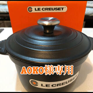 ルクルーゼ(LE CREUSET)のル・クルーゼ ココットエブリィ18  ブラック(鍋/フライパン)