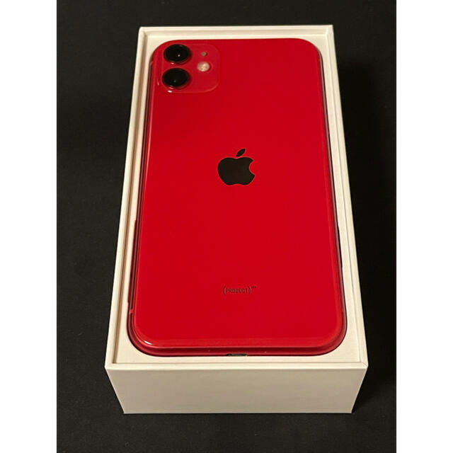 iPhone 11 レッド 256GB 美品 保証残り有り iPhone 11 レッド 256GB 美品 保証残り有り