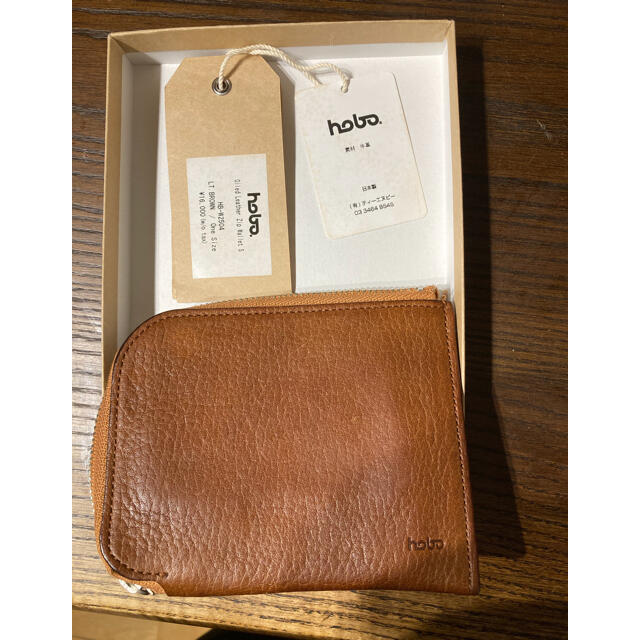 hobo(ホーボー)の最終価格 美品 hobo  オイルドレザー ジップ ウォレット HB-W2504 メンズのファッション小物(折り財布)の商品写真