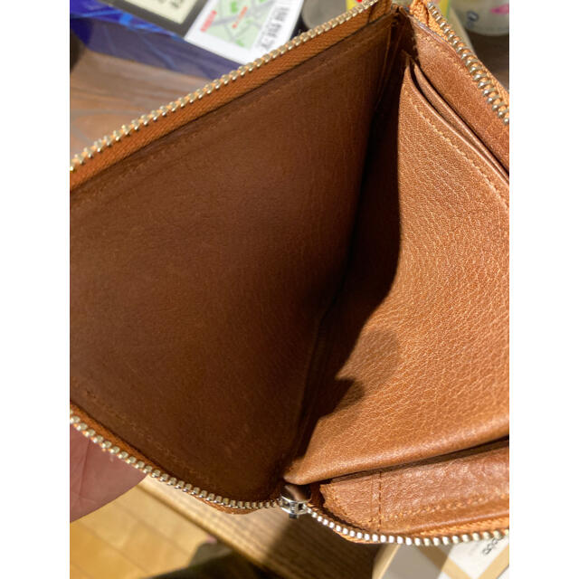 hobo(ホーボー)の最終価格 美品 hobo  オイルドレザー ジップ ウォレット HB-W2504 メンズのファッション小物(折り財布)の商品写真