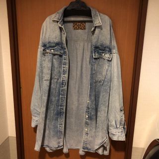 Whim Gazette シャツ 11OZ ケミカルデニム ビッグシャツの通販 by