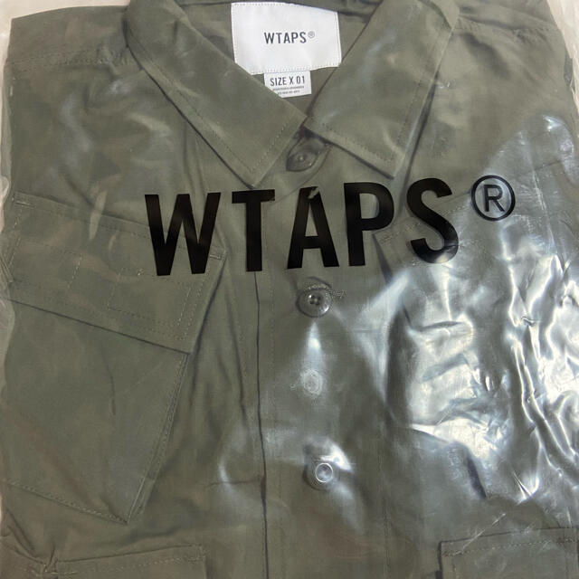 W)taps - wtaps modular shirt オリーブの通販 by ゆ's shop|ダブル