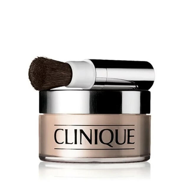 CLINIQUE(クリニーク)の【新品】CLINIQUE ブレンデッドフェースパウダー(ブラシ付き) クリニーク コスメ/美容のベースメイク/化粧品(フェイスパウダー)の商品写真