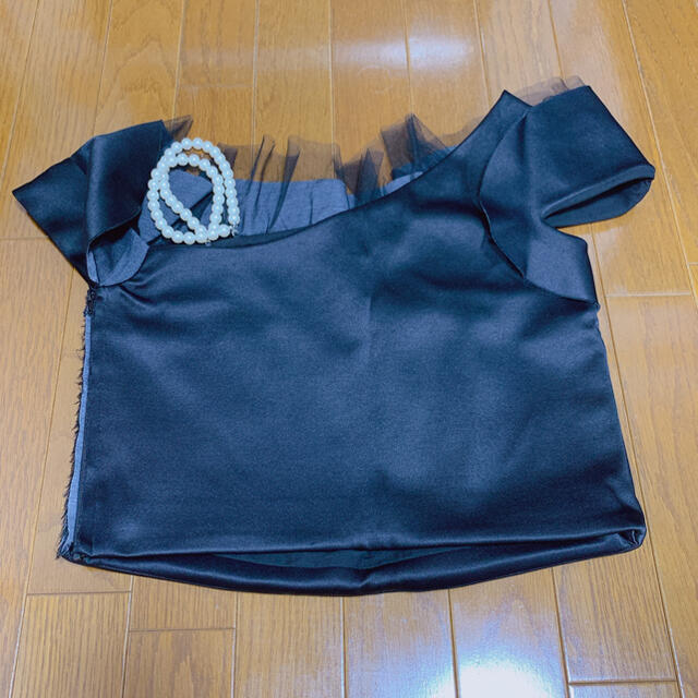 UNITED TOKYO アシメフリルTOP BLACK