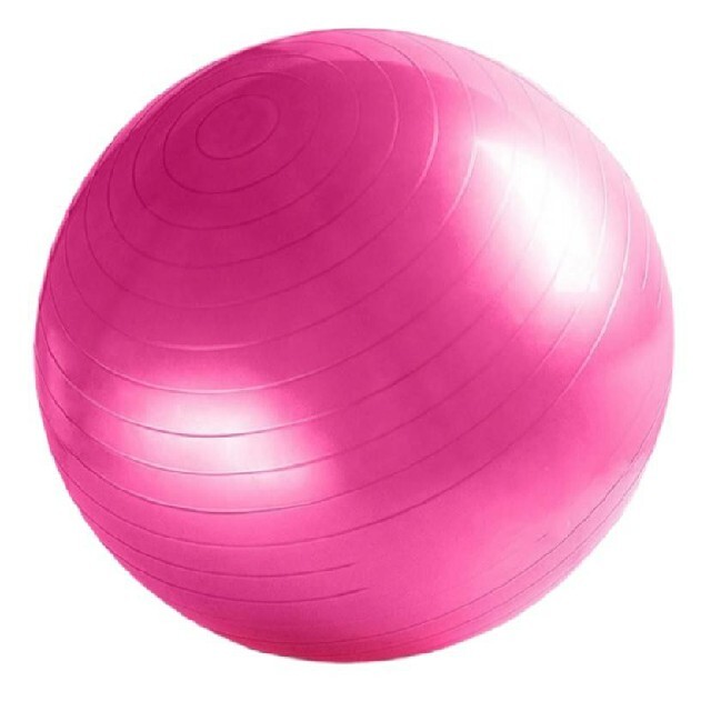 バランスボール 55cm ダイエット フィットネス トレーニング ヨガ ボール コスメ/美容のダイエット(エクササイズ用品)の商品写真