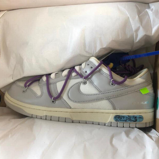 メンズNIKE DUNK off-white