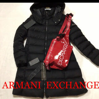 アルマーニエクスチェンジ(ARMANI EXCHANGE)のARMANI  EXCHANGE  ロゴ　パファーウエストポーチ　ボディーバック(ボディバッグ/ウエストポーチ)