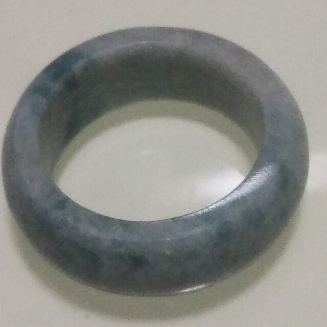 No.0714 硬玉翡翠の指輪 ◆ 糸魚川 小滝産 青翡翠 ◆ 天然石 1
