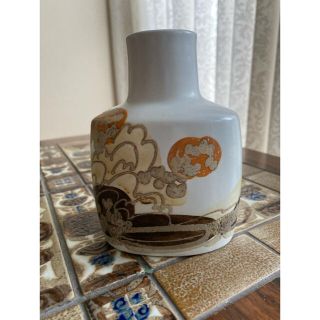 ロイヤルコペンハーゲン(ROYAL COPENHAGEN)のjediさま専用＊ROYAL COPENHAGEN エレンマルマー　秋色の花瓶(陶芸)