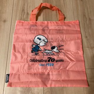 スヌーピー(SNOOPY)の【新品】スヌーピー70周年アニバーサリーエコバッグ(エコバッグ)