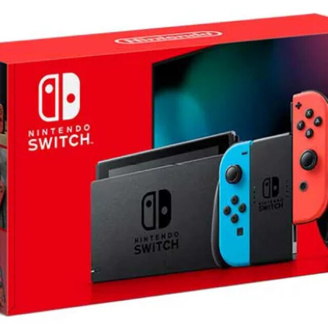 Switch　Joy-Con(L)ネオンブルー/(R)ネオンレッド 新型