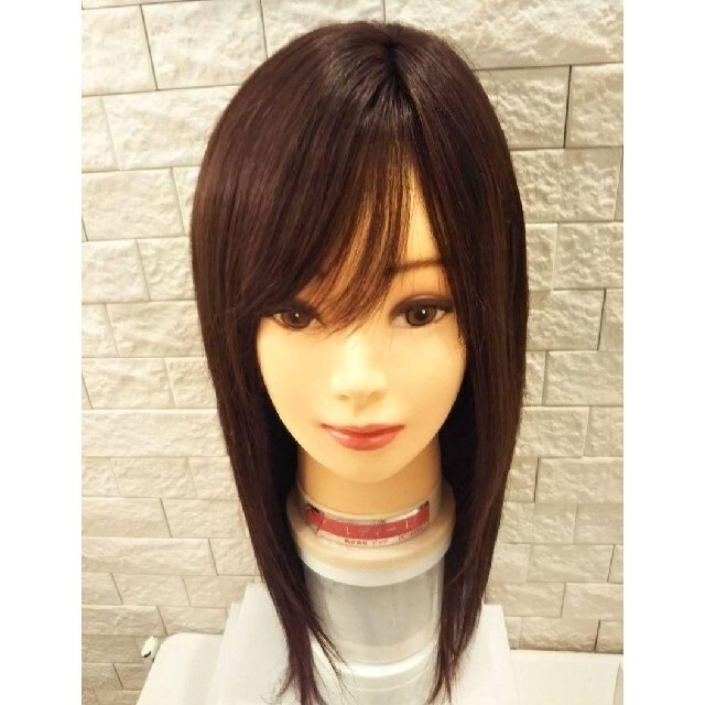 レディース】 レミー人毛100%I型つむじ総手植え地肌✨艶髪!山本彩