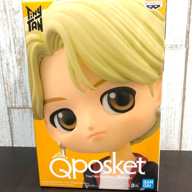 BANDAI(バンダイ)のタイニータン Qposket フィギュア  JIMIN  ジミン　Aカラー エンタメ/ホビーのタレントグッズ(アイドルグッズ)の商品写真