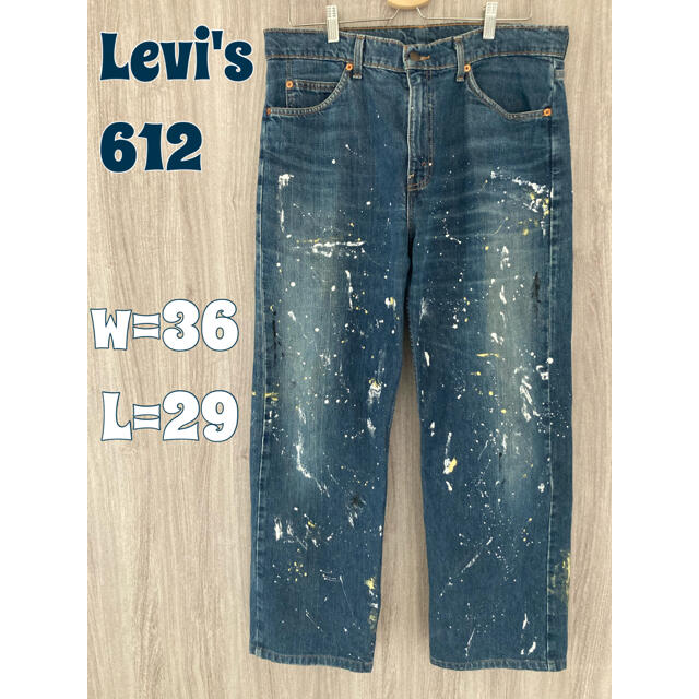 Levi's - ちゃき様専用 Levi's 612 リーバイス ペイントデニム ...