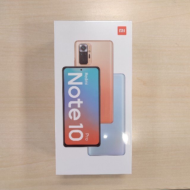 スマートフォン/携帯電話新品 Xiaomi Redmi Note 10 Pro⭐国内版