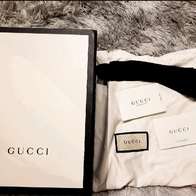 Gucci(グッチ)の正規品 GUCCI ソーホー ショルダーバッグ ブラック レディースのバッグ(ショルダーバッグ)の商品写真