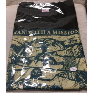 マンウィズアミッション(MAN WITH A MISSION)のマンウィズ 追加公演 Ｔシャツ Lサイズ MAN WITH A MISSION(ミュージシャン)