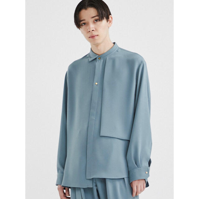 【美品】CULLNI クルニ 20SS アシンメトリーシャツ