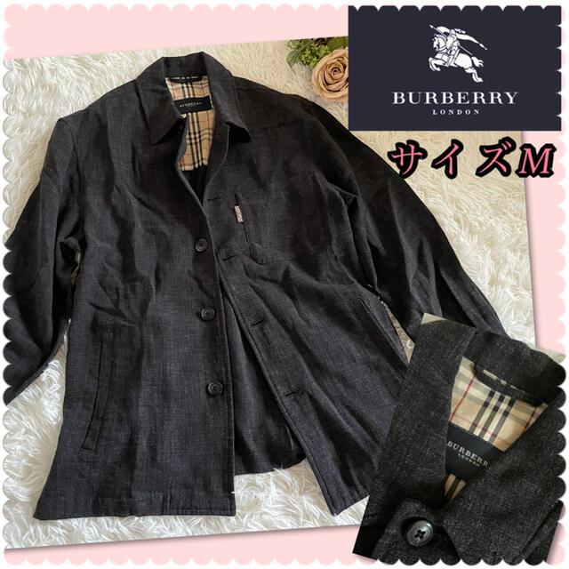 BURBERRY(バーバリー)の♡バーバリーロンドン　薄手ジャケット♡メンズM メンズのジャケット/アウター(テーラードジャケット)の商品写真