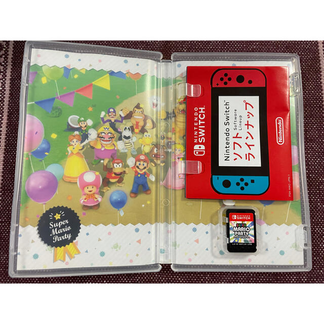 Nintendo Switch(ニンテンドースイッチ)の値下げ　スーパー マリオパーティ　ニンテンドー　Switch スイッチ エンタメ/ホビーのゲームソフト/ゲーム機本体(家庭用ゲームソフト)の商品写真