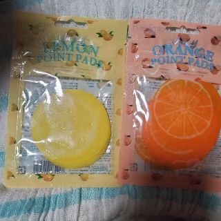 ピュアスマイル ジューシーフルーツポイントパッド オレンジ(10枚入)(パック/フェイスマスク)