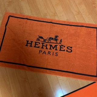 エルメス(Hermes)の専用……HERMESノベルティバスタオル(タオル/バス用品)