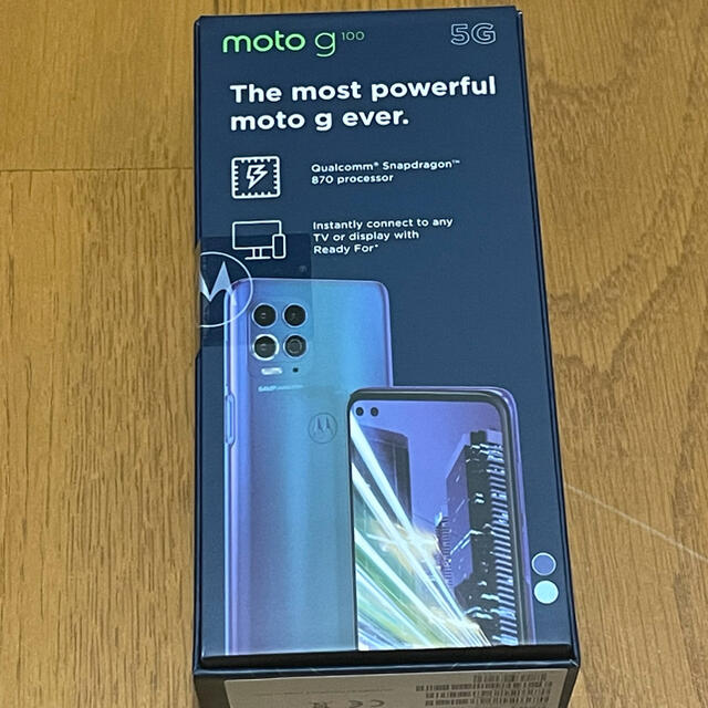 モトローラ moto g100 スマホ/家電/カメラのスマートフォン/携帯電話(スマートフォン本体)の商品写真