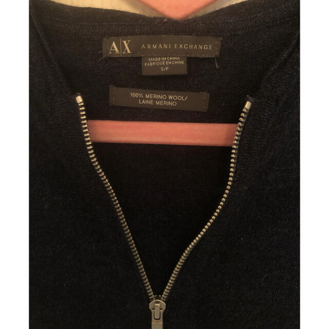 ARMANI EXCHANGE(アルマーニエクスチェンジ)のアルマーニエクスチェンジ　ニットパーカー メンズのトップス(パーカー)の商品写真