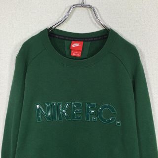 ナイキ(NIKE)の●【ビックサイズ】NIKE F.C. スウェット　トレーナー　エナメル刺繍ロゴ(スウェット)