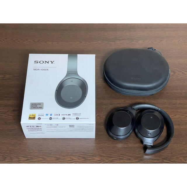 ソニー SONY MDR-1000X B - ヘッドフォン/イヤフォン